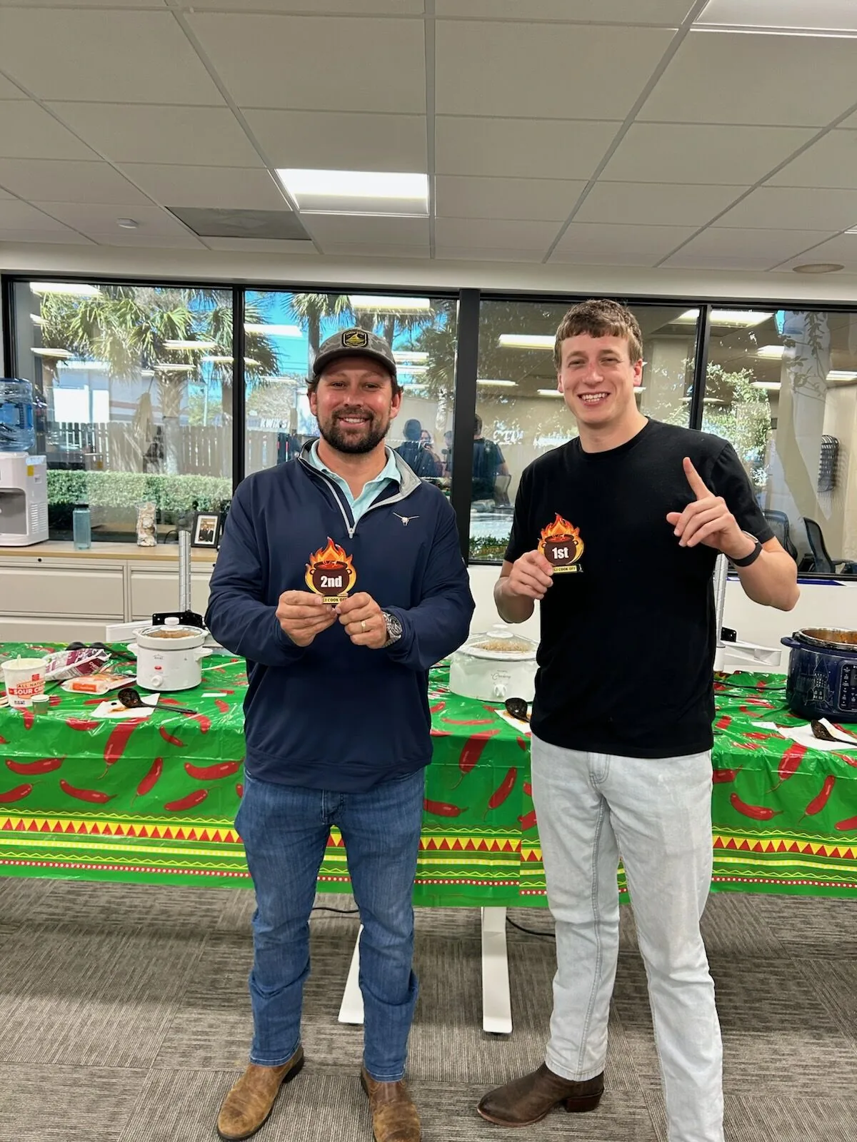 Freight Flex chili cook-off winners