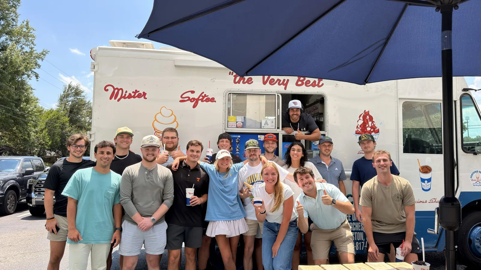 Freight Flex team gathering for an office event