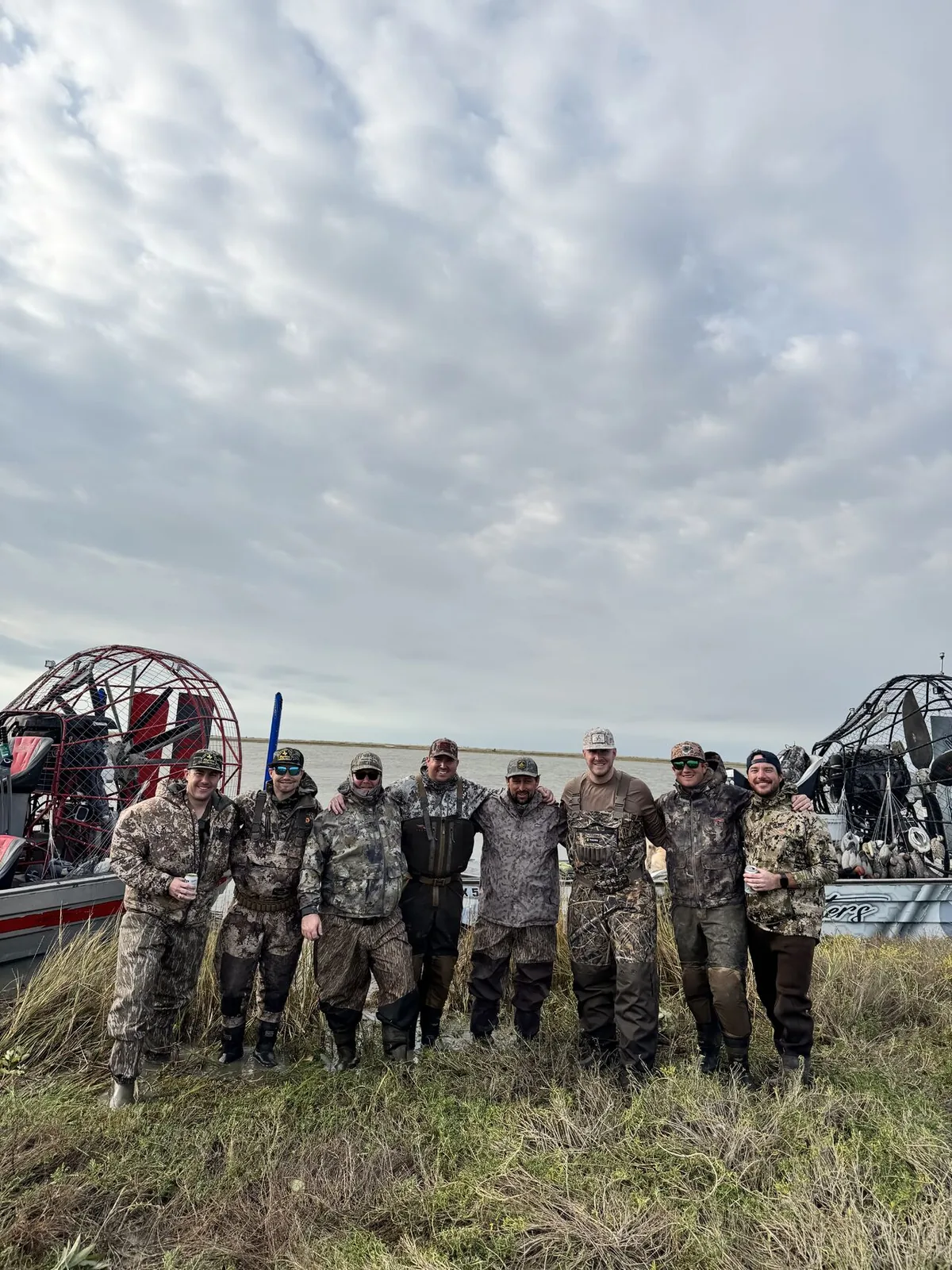 Freight Flex team members gathered during an outdoor company outing